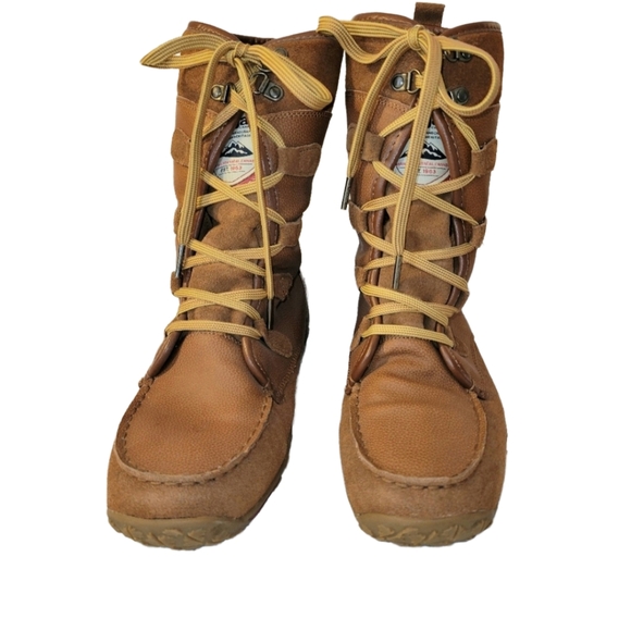 Pajar Shoes - Pajar Canada Gaetana Waterproof Leather Boots  "Cognac" Size 9-9.5
